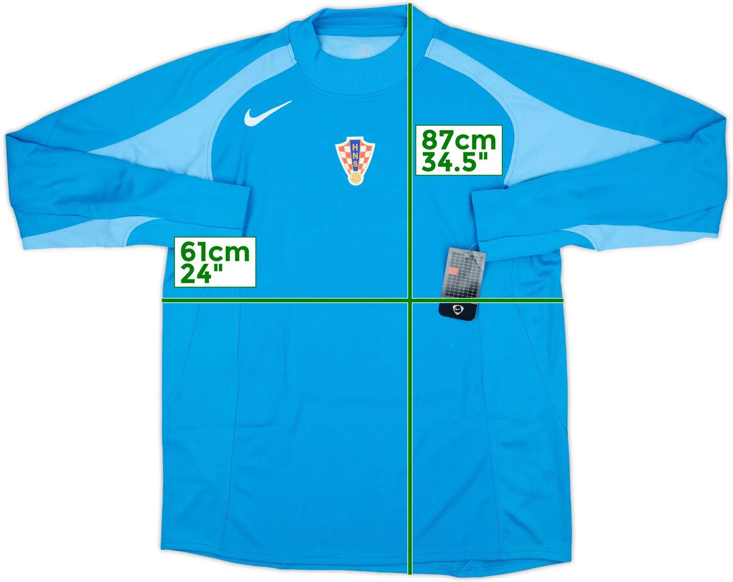 2004-05 Croatia Player Issue GK Shirt (XL)