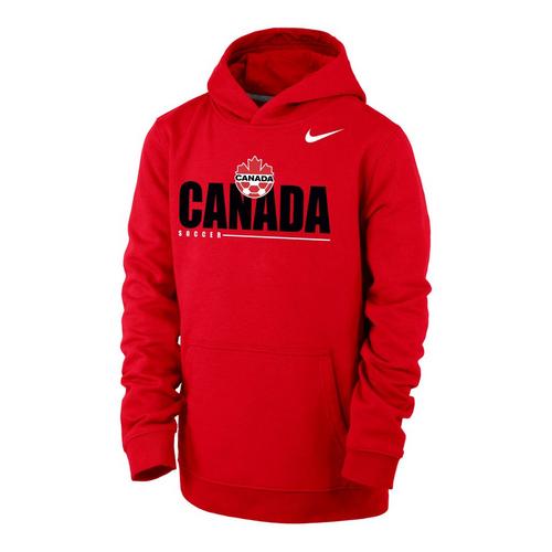 Nike Canada Soccer Club Fleece Hoodie Youth