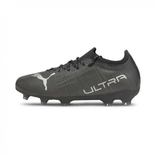 Puma Ultra 2.3 FG/AG Jeunesse Noir/Argent