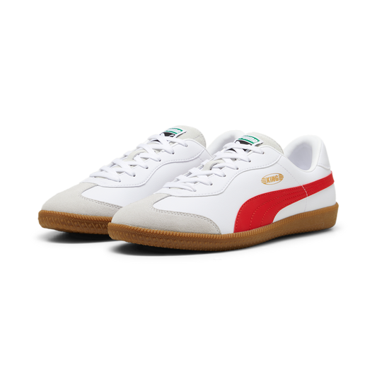 Puma KING 21 Indoor Blanc/Rouge