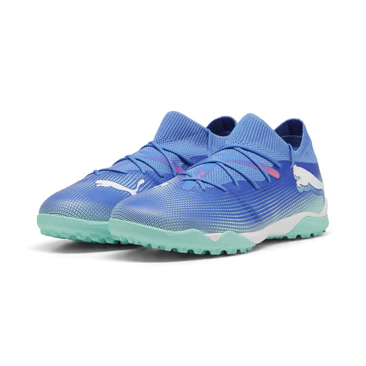 Puma FUTURE 7 MATCH Turf BLEU MAZING/BLANC