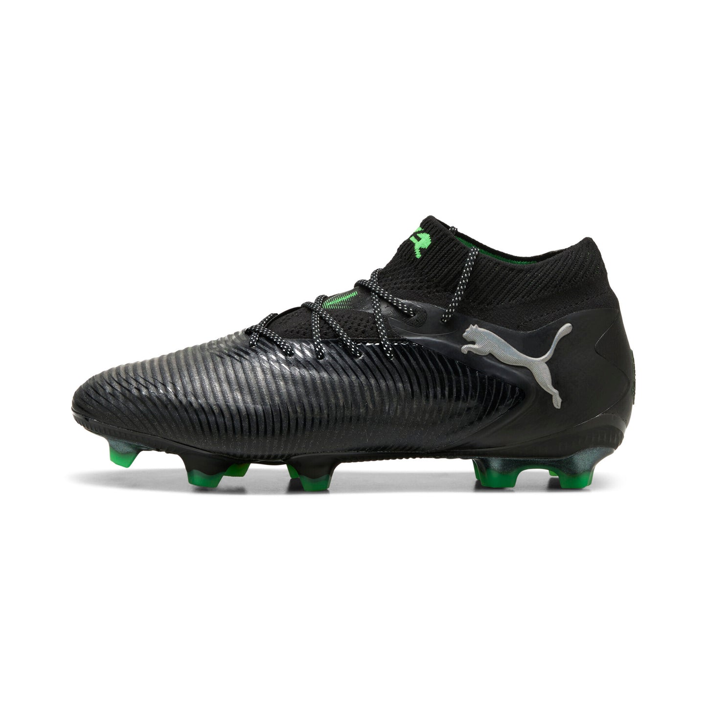 Puma Future 8 Ultimate FG Noir/Gris clair/Vert fluo