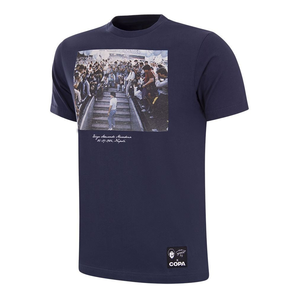 T-shirt de présentation Maradona x COPA Napoli