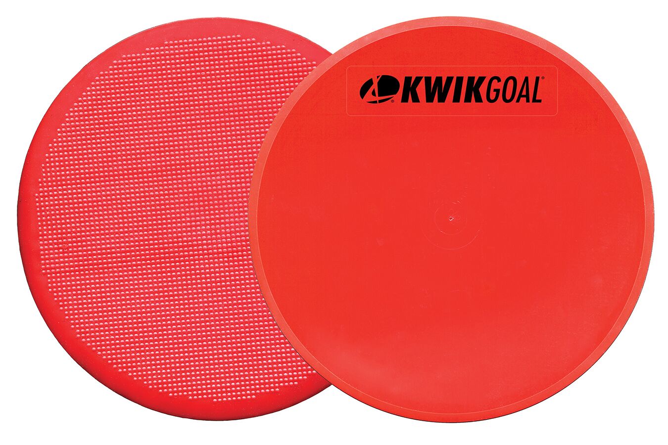 Lot de 10 marqueurs ronds et plats Kwik Goal, rouges
