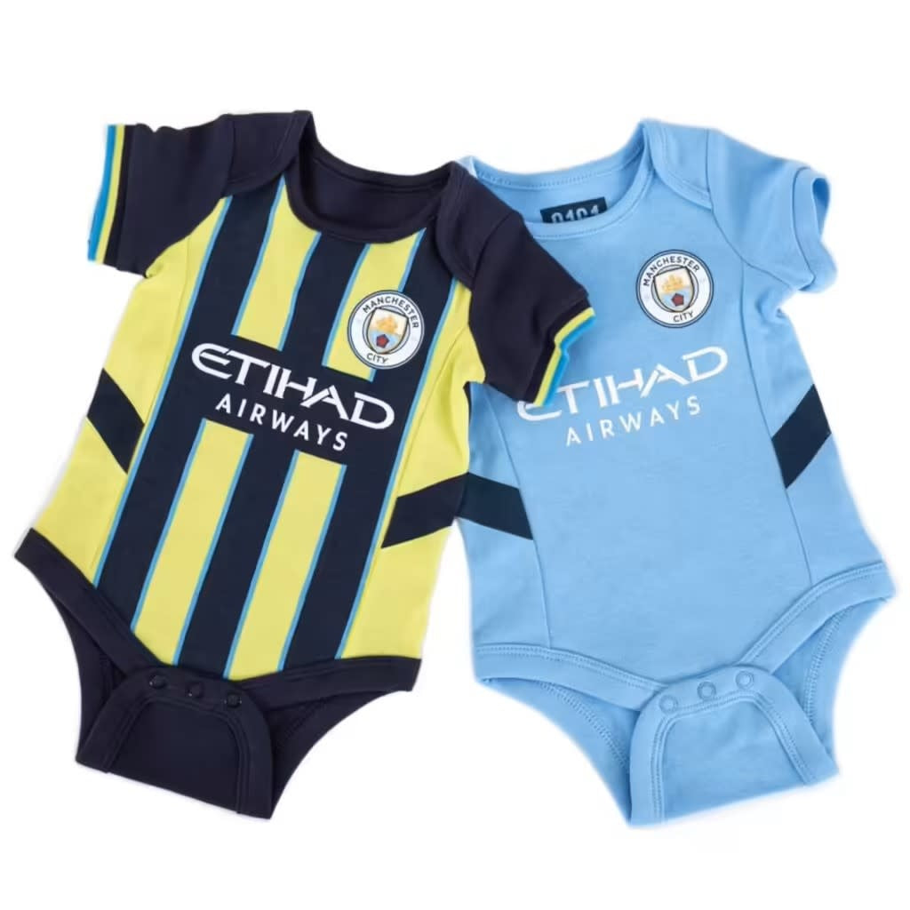 Manchester City 24/25 Baby Onsie Set Youth