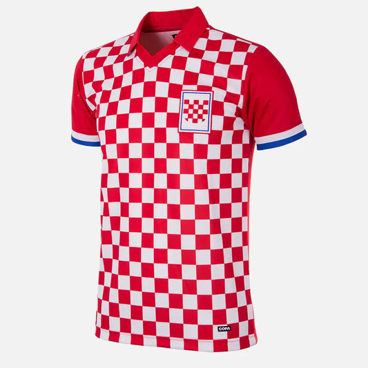 Maillot de football rétro Croatie 1990