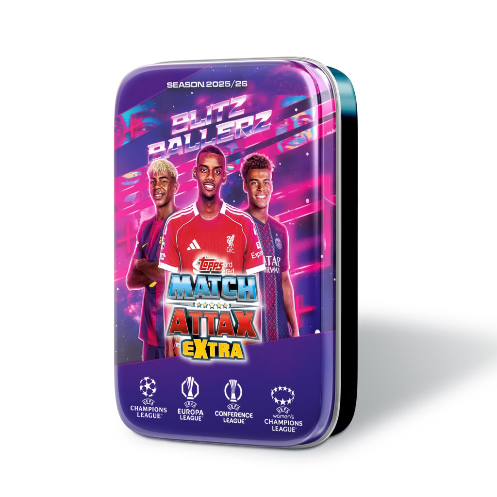 Topps Match Attax Extra 25/26 UEFA Champions League Cards Mega Tin (48 Cards + 3 LE) (Copy)