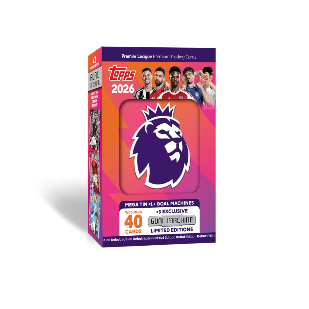 Topps 25/26 Premier League Debut Edition Cards - Mega Tin