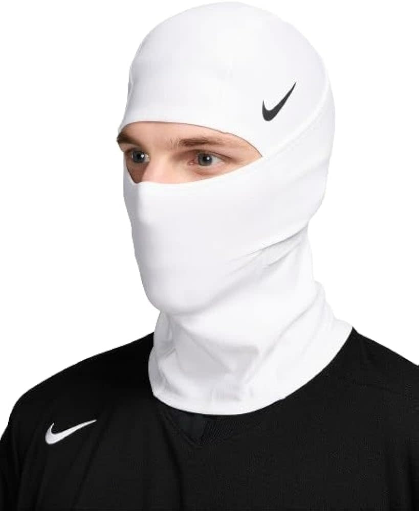 Nike Pro Hyperwarm Hood White