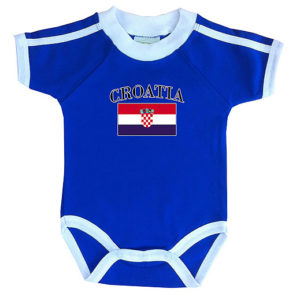 Onesie Croatia Blue Youth
