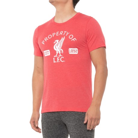 T-shirt rouge en polycoton Liverpool Property of LFC
