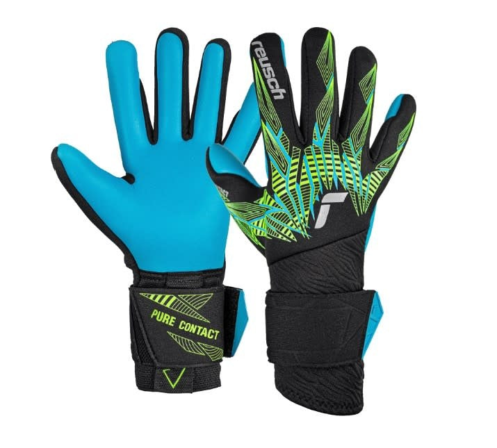 Reusch Pure Contact Aqua Black/Lime/Aqua