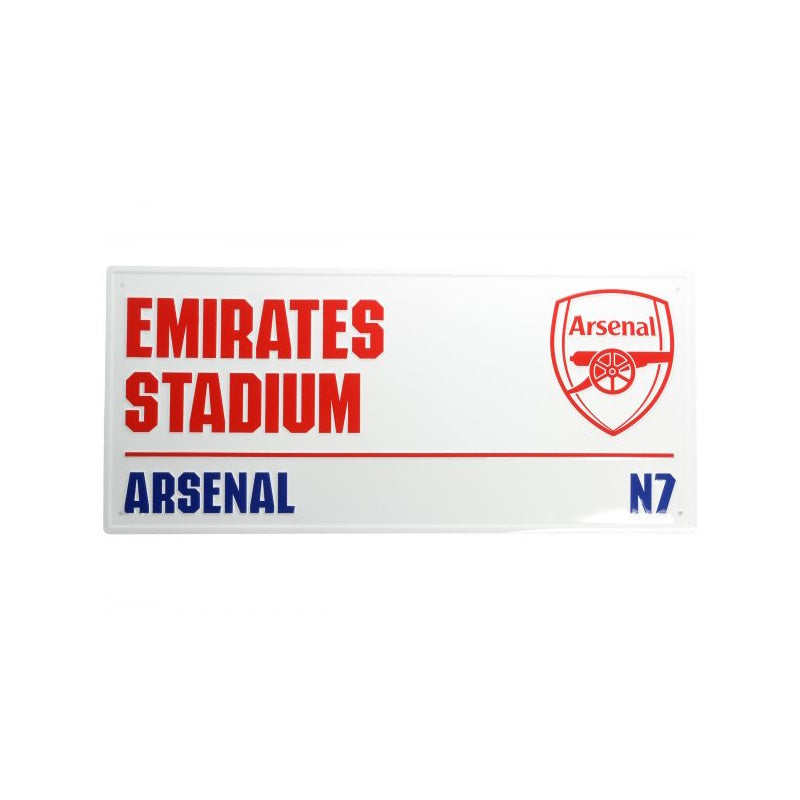 Arsenal White N7 Street Sign