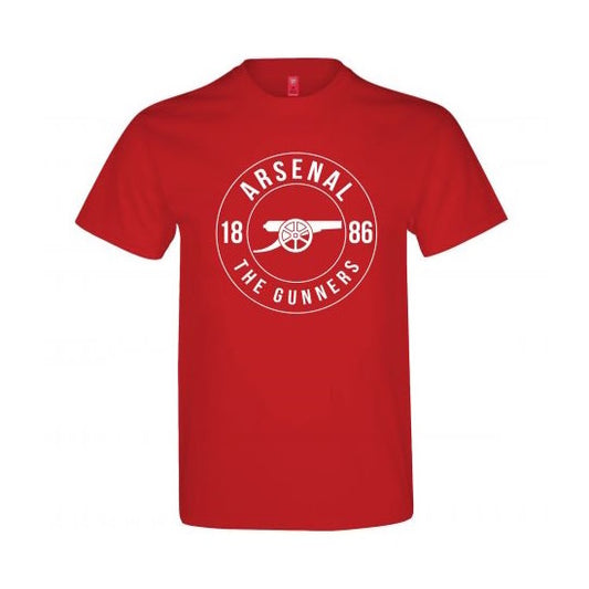T-SHIRT ARSENAL RED GUNNERS 1886