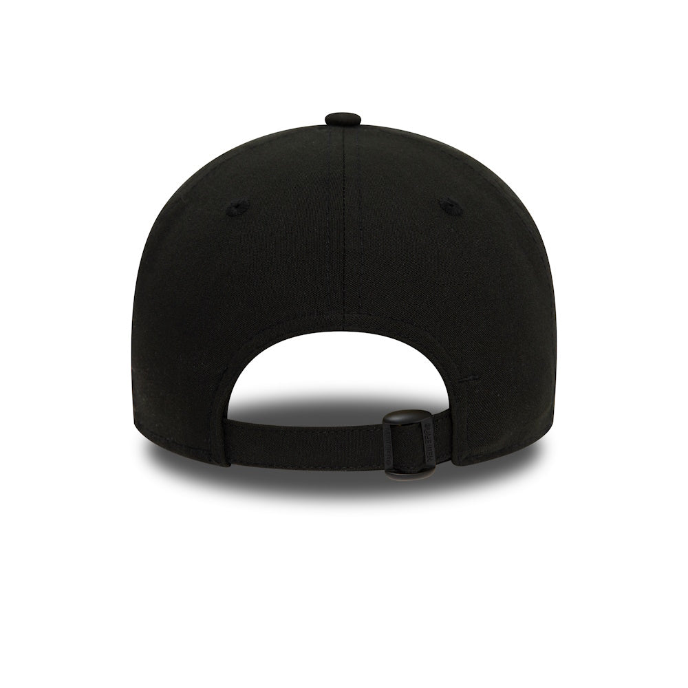 Manchester United New Era Black Wordmark 9Forty Adjustable Hat