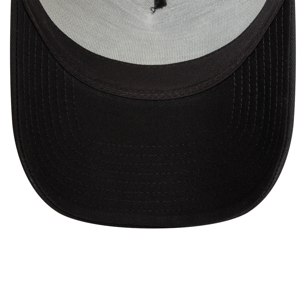 Newcastle United New Era Black E-Frame Trucker Hat