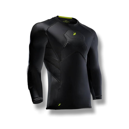 Maillot 3/4 de gardien de but Storelli BodyShield pour enfant, noir