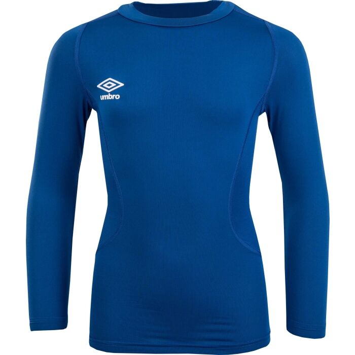 Maillot de compression à manches longues Umbro Bleu roi pour enfant