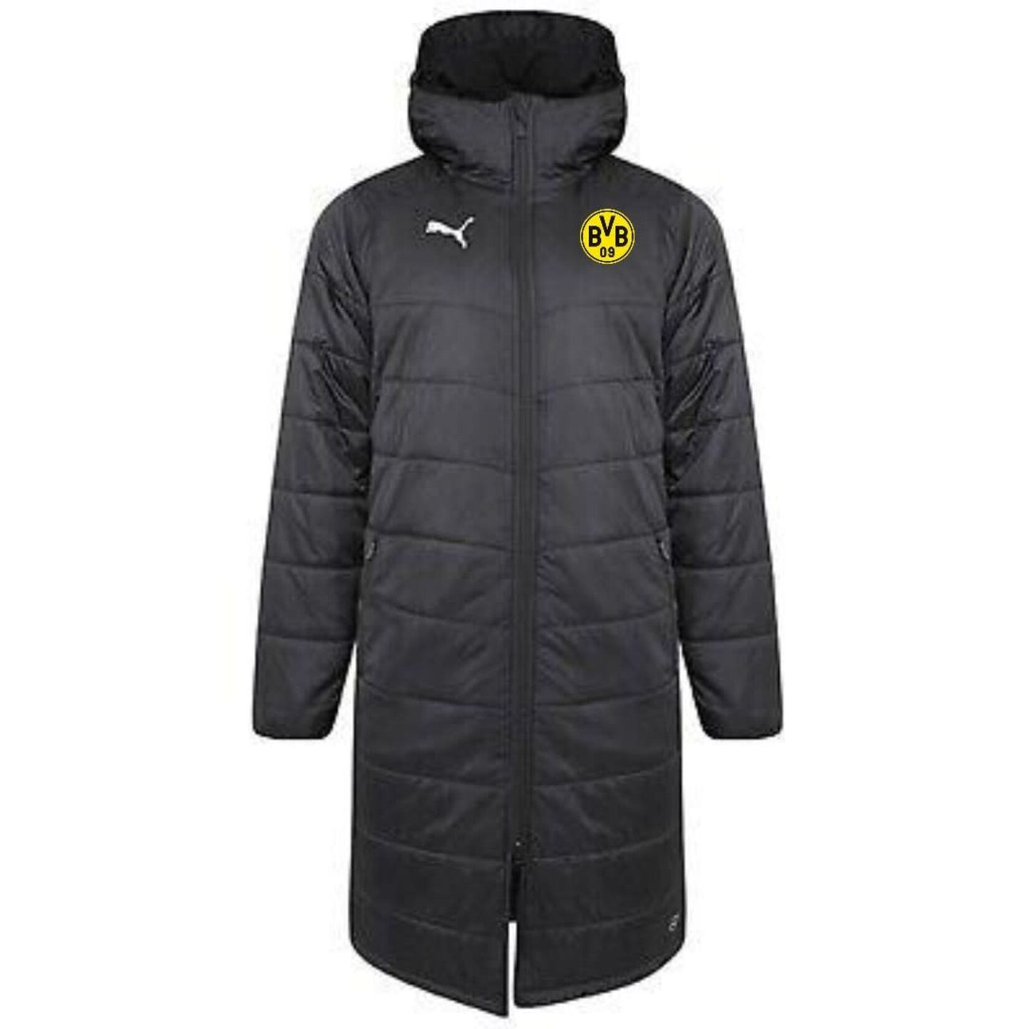 Waterloo BVB Liga Sideline Bench Jacket Long Black