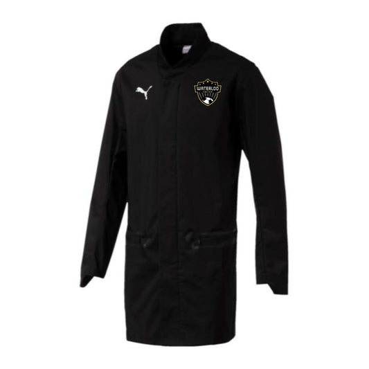 Veste exécutive noire de Waterloo United Liga Sideline