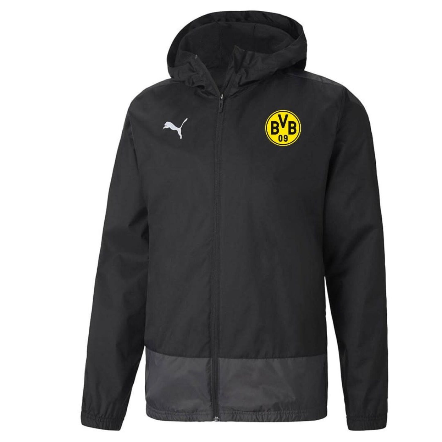 Waterloo BVB TeamGoal Rain Jacket Black
