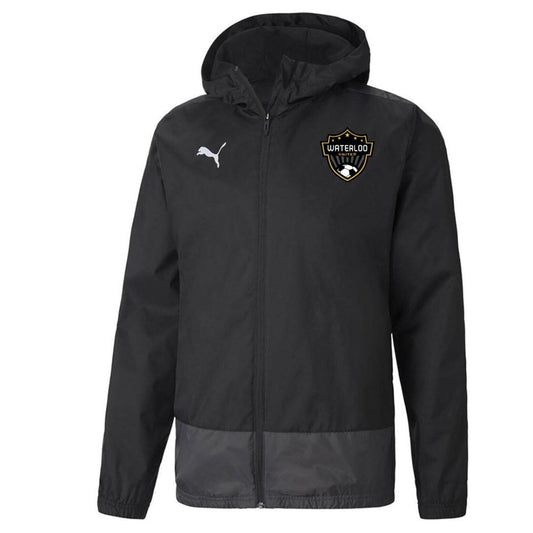 Veste de pluie noire Waterloo United TeamGoal 23