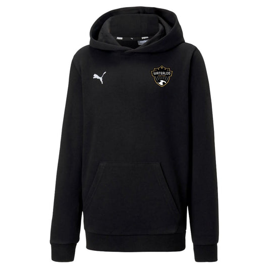 Sweat à capuche décontracté TeamGoal 23 de Waterloo United, noir, pour jeunes