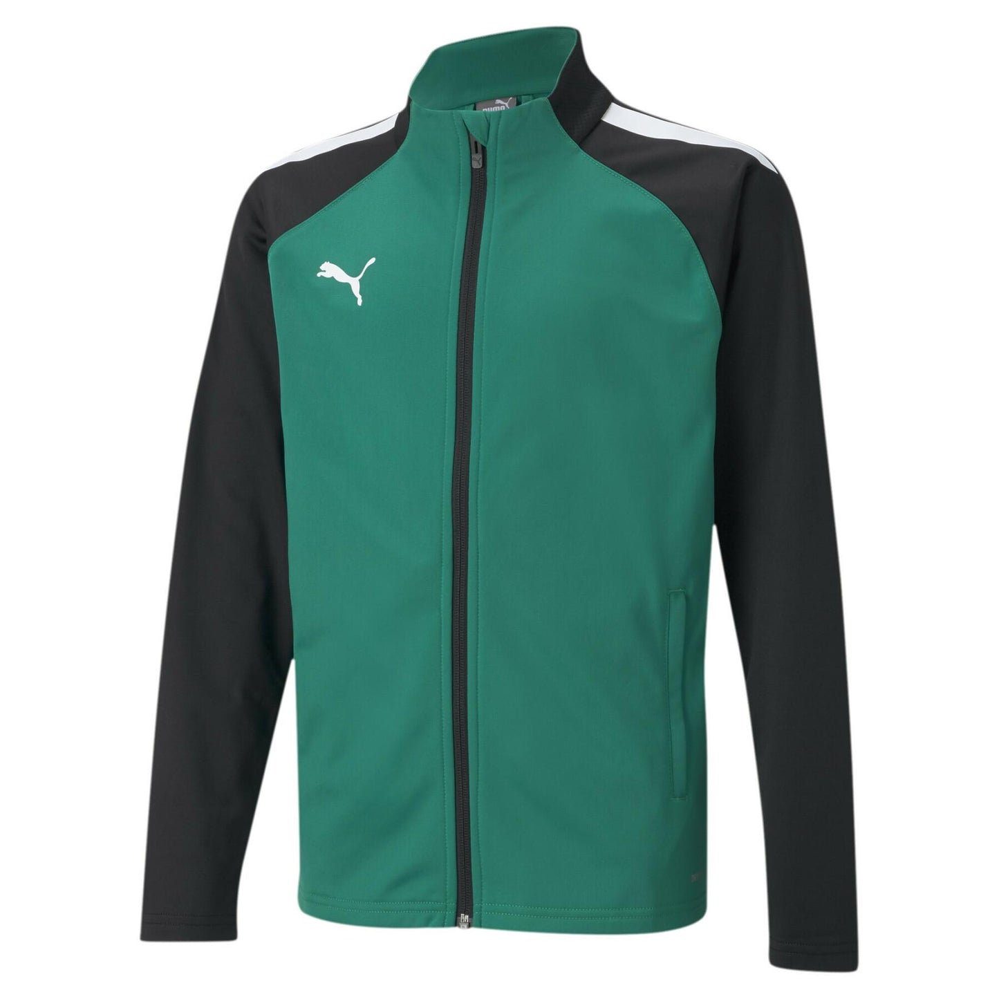 Veste d'entraînement Puma TeamLiga pour enfant, noire