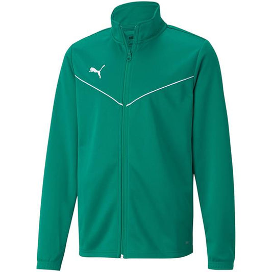Veste d'entraînement Puma TeamRise Poly noire pour jeunes