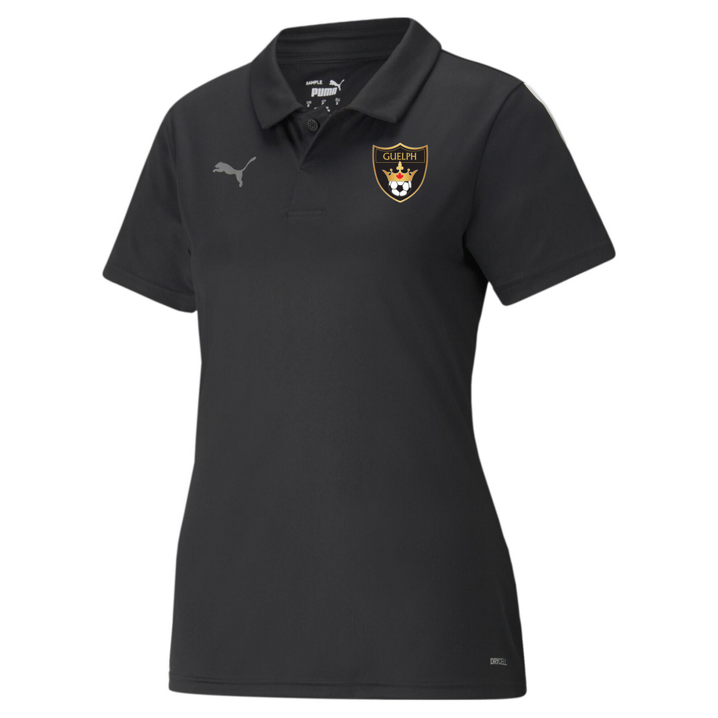 Guelph SC TeamLiga Sideline Polo Black Women's