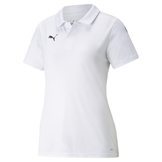Polo Puma TeamLiga Sideline blanc pour femme