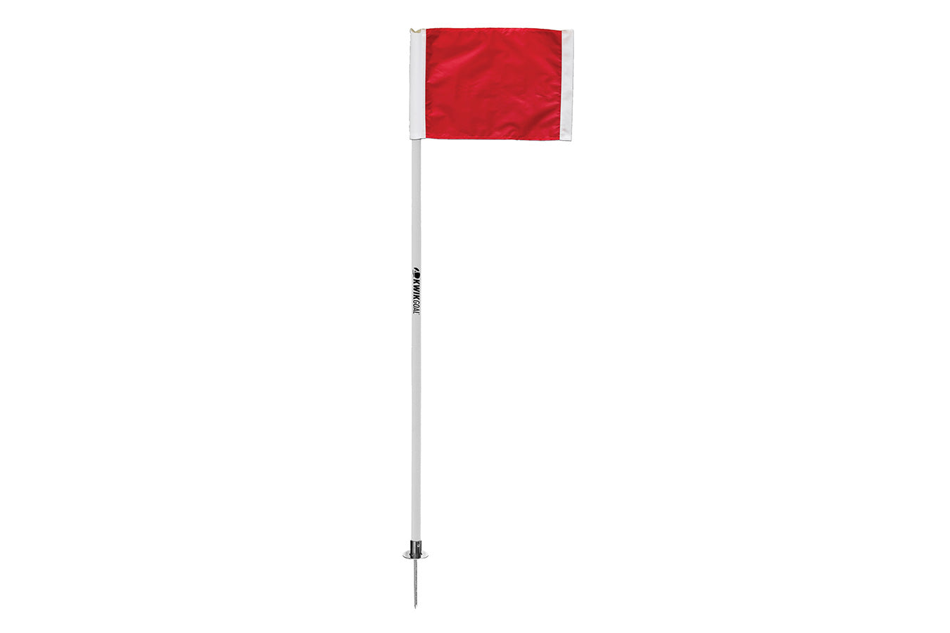 Kwik Goal Official Corner Flags Set of 4 Red