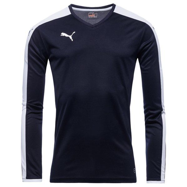 Puma Pitch Long Sleeve Jersey Navy