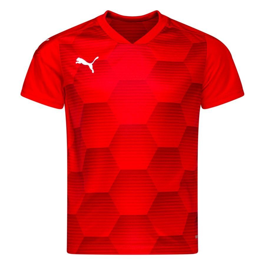 Puma TeamFinal 21 Graphic Jersey Red Youth