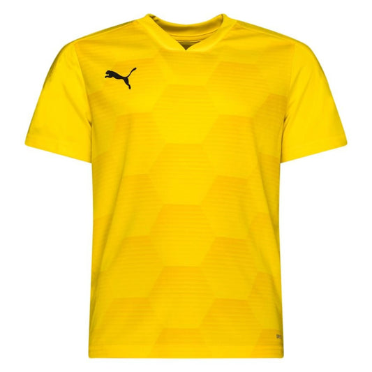 Maillot graphique Puma TeamFinal 21 jaune pour jeunes
