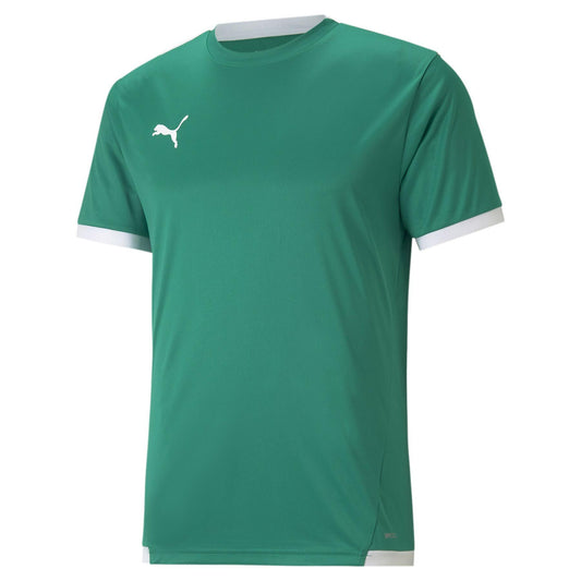 Maillot Puma TeamLiga vert poivre