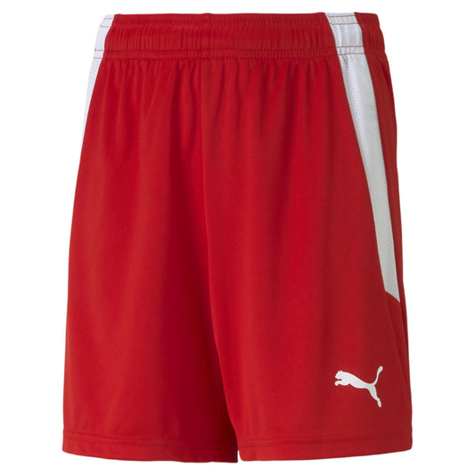 Short Puma TeamLiga Rouge Jeunesse