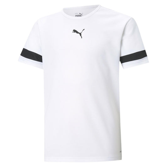 Maillot Puma TeamRise blanc pour jeunes