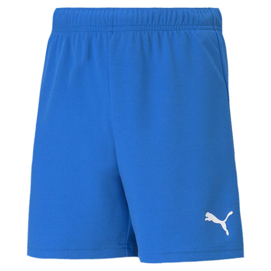 Short Puma TeamRise bleu électrique pour enfant