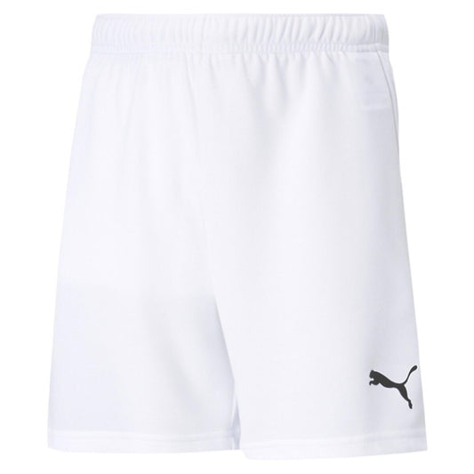 Short Puma TeamRise blanc pour enfant