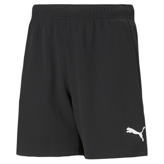 Short Puma TeamRise noir pour enfant