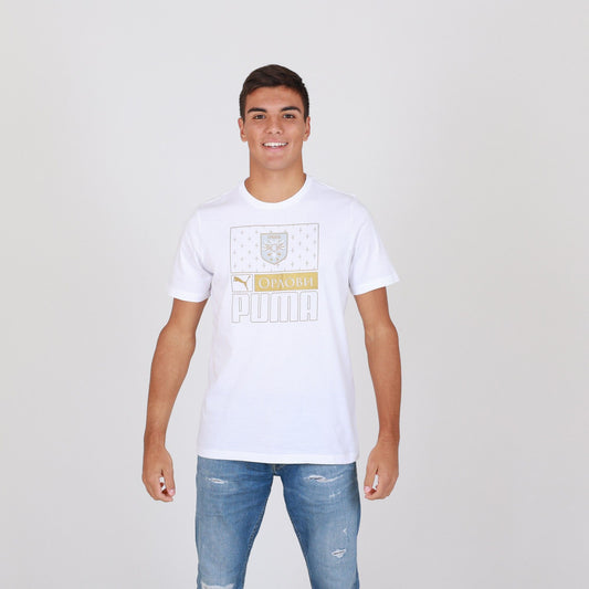 T-shirt Puma Serbie Core blanc
