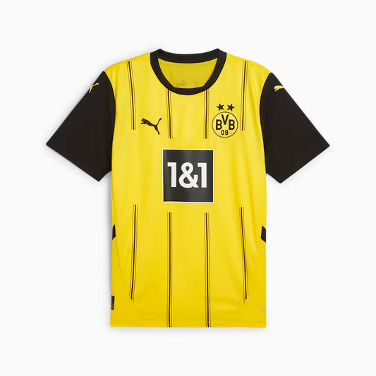Maillot Puma Borussia Dortmund Domicile Réplique Jaune 2024/25