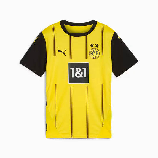 Maillot Puma Borussia Dortmund Domicile Réplique Jaune Jeunesse