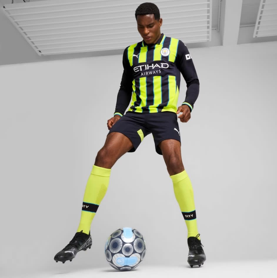 Puma Manchester City 24/25 Long Sleeve Away Jersey