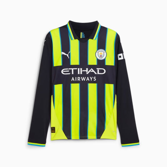 Maillot extérieur réplique Puma Manchester City à manches longues