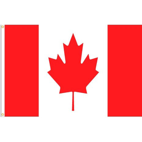 Drapeaux du monde Canada 3' x 5'