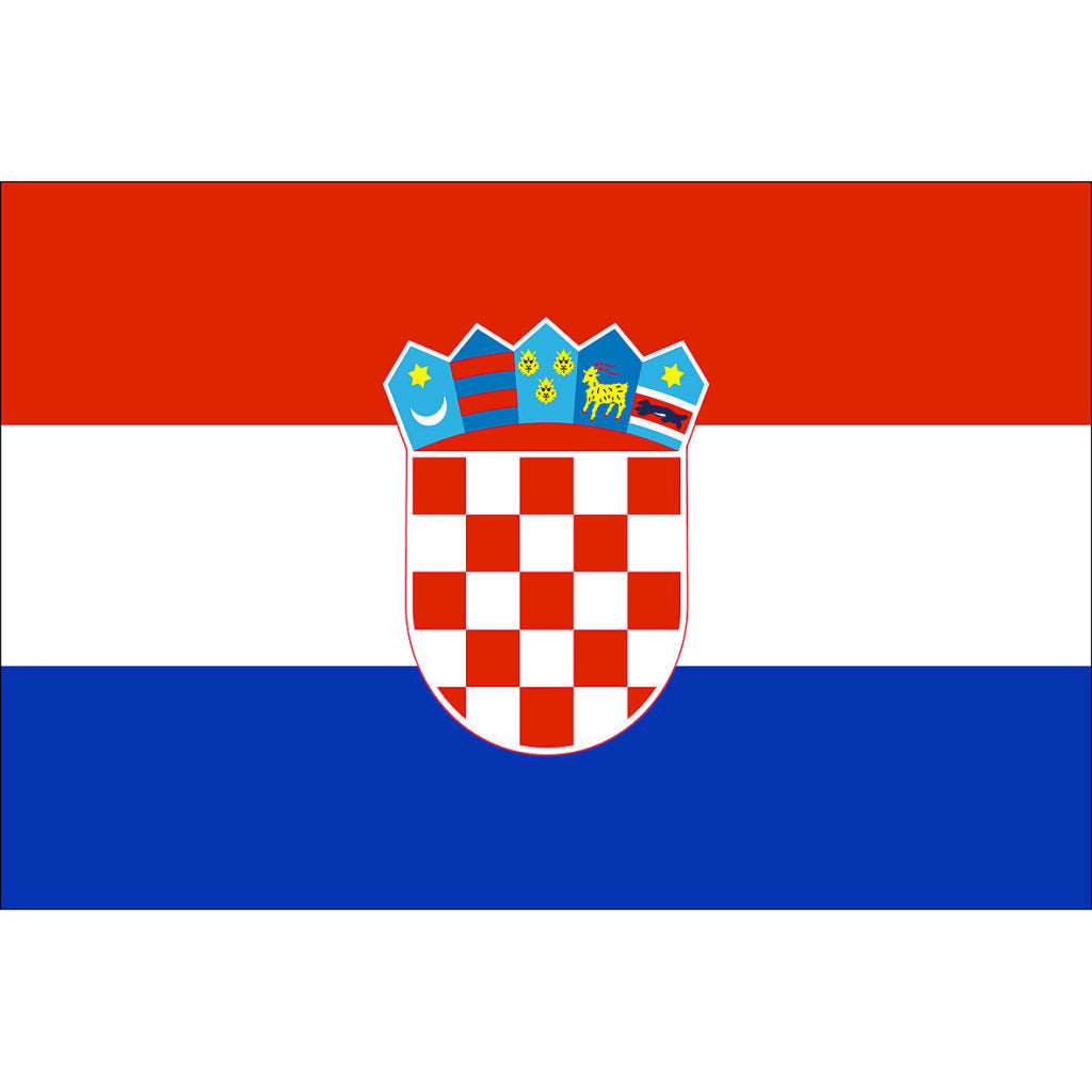 Drapeaux du monde Croatie 3' x 5'