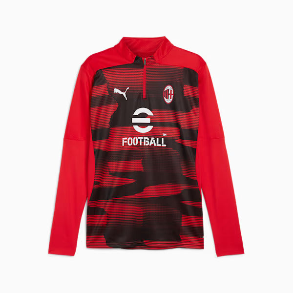 Puma AC Milan Pre-match 1/4 Zip Top