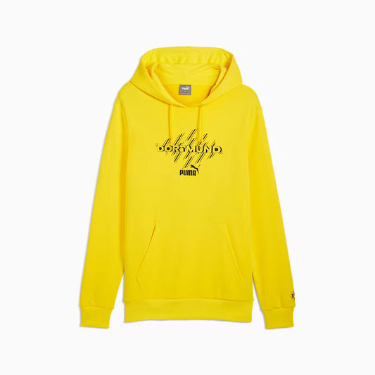 Sweat à capuche Puma Borussia Dortmund Culture Jaune